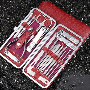 Professional Custom Logo Stainless Steel Chiropody Instrument Set <b>Manicure</b> Pedicure Nail Grooming <b>Kit</b> - Product Image 5