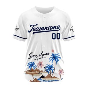 Tissu respirant avec fermeture classique à boutons sur le devant, maillot de baseball prêt pour le jeu, t-shirt de sport absorbant la transpiration pour les activités sportives - Product Image 3