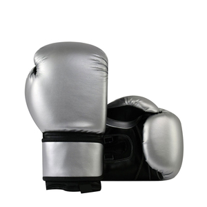 Wholesale Professional MMA Boxing <b>Gloves</b> Laced Hook and Loop Closure Leather Training Equipment Moisture Wicking for Outdoor Use - Product Image 2
