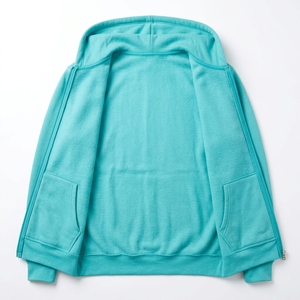 Sweat à capuche zippé vierge pour impression, broderie et marque privée – Sweat à capuche vierge tendance - Product Image 3