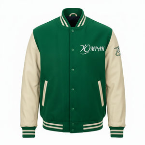 Veste universitaire de style américain haut de gamme pour l'hiver, à capuche, chauffante, en tissu polaire écologique, avec impression par sublimation et logo frontal - Product Image 1