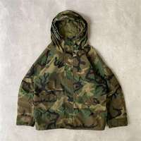 Jaket Windbreaker Pria Berkualitas Tinggi Motif Kamuflase Hoodie Resleting 450gsm 100% Katun Hoodie Oversize Berat