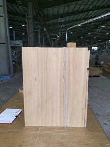 Armoire de cuisine moderne SANYANG en MDF BC15D1-R, design de porte en panneau, finition bois clair, multifonctionnelle et facile à installer - Product Image 4