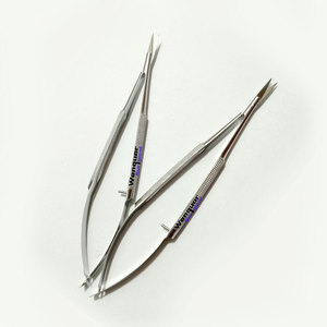 Tijeras Quirúrgicas Castroviejo de la Mejor Calidad, Instrumentos Quirúrgicos Dentales, Tijeras Microquirúrgicas con Certificación CE - Product Image 5