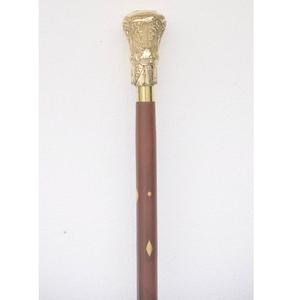 Bastón de Madera para Ciegos con Acabado Negro, Textura de Estrella, Diseños Personalizables, Bastón de Madera para Caminar para Personas Mayores con Empuñadura - Product Image 6