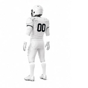 Ensemble d'uniformes de football américain en gros avec logo personnalisé, tissu anti-humidité et aspect professionnel - Product Image 6