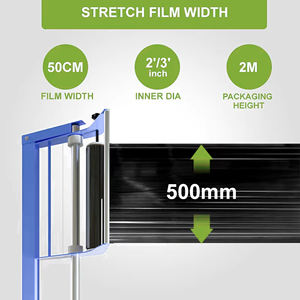 Máquina Envolvedora Vertical Manual de Film Estirable para Paletas, para Embalaje Industrial en Almacenes, Alta Eficiencia - Product Image 6