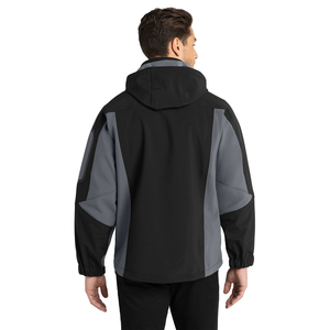 Veste softshell homme sur mesure OEM, tissu respirant, meilleure qualité, imperméable, coupe-vent, pour randonnée et sports de plein air. - Product Image 3