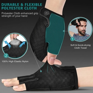 Guantes de Ciclismo Transpirables de Medio Dedo Más Vendidos para Hombre y Mujer, Guantes Lavables para Ciclismo Deportivo en Carretera - Product Image 5