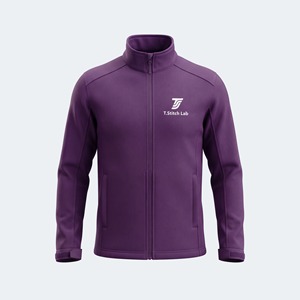 Chaqueta Softshell Unisex para Exteriores, Impermeable, Ecológica, de Precio Razonable, para Hombre, Corte Regular, Colores Sólidos - Product Image 3