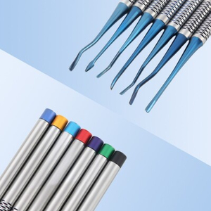 ชุดเครื่องมือผ่าตัดช่องปากแบบใช้มือทำจากสแตนเลสสตีล 7 ชิ้น รุ่น Luxating Dental Surgical Elevator สำหรับการผ่าตัดในช่องปาก - Product Image 4