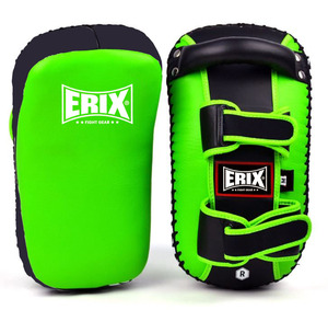 2026 Mejores Protectores de Muay Thai de Estilo Moderno, Almohadillas Curvas de Cuero PU para Entrenamiento de Boxeo, MMA y Kickboxing con Logotipo Personalizado OEM - Product Image 2