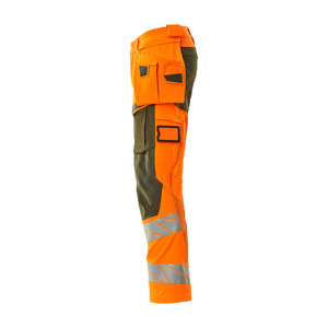 Men's Safety Shirts Hi Vis Resistant Reflective 100% Polyester Anti-Cut Anti-Heat Breathable Waterproof - Product Image 4