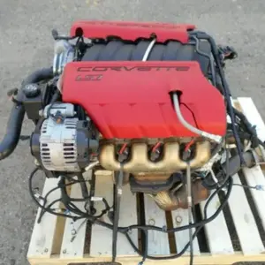 ใช้สำหรับเครื่องยนต์ LS7 7.0L V8 - 505 แรงม้า แรงบิด 470 ปอนด์-ฟุต ชุดเครื่องยนต์แบบ Long Block พร้อมชุดสายไฟและ ECU รับประกัน พร้อมจัดส่งทั่วโลก - Product Image 2