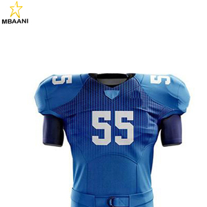 Men's American Football Uniform Stretch Football Practice Jersey, Athletic Football <b>Shirt</b> - Product Image 6