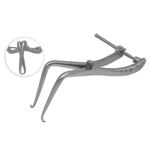Distracteur professionnel Stifle Spinlock 21 cm (écartement minimum 10 mm, écartement maximal 40 mm) Instruments orthopédiques RAA-709 Certifié CE Classe - Product Image 1