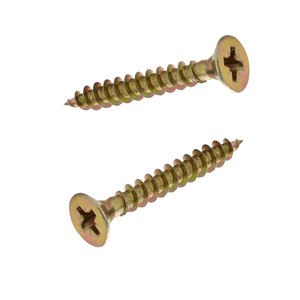 Tornillos para aglomerado de acero inoxidable con cabeza Phillips ISO, venta al por mayor directamente de fábrica, componentes de ferretería métrica para MDF y aglomerado, Vietnam - Product Image 1