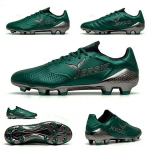 Botas de Fútbol Unisex Ligeras de Cuero Genuino Personalizables al por Mayor - Product Image 1