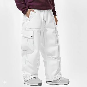 Pantalones de Esquí Holgados Unisex Personalizables, con Múltiples Bolsillos, Resistentes al Viento, Transpirables, Impermeables (10.000 mm), Ligeros, Tallas Grandes - Product Image 6