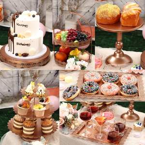 Support à gâteau en métal de qualité supérieure, fabriqué en Inde, pour les grandes manifestations, utilisé dans la décoration de mariage, sur les tables d'événements et dans les milieux hôteliers, en gros. - Product Image 6