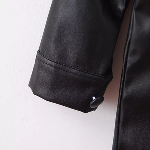 Chaqueta de Cuero para Niños con Acabado Suave, Cómoda de Usar y Costuras Duraderas, Diseñada para Proveedores de Ropa al por Mayor - Product Image 4