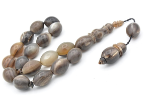 Tasbih de prière en corne de buffle véritable, sur mesure, de qualité supérieure, poli, pour musulmans, avec taille personnalisable à bas prix - Product Image 2