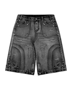 Pantalones Cortos de Mezclilla Personalizados para Hombre - Diseño Sólido, Transpirables y Ligeros, Ajuste Personalizado, Opciones de Color y Logotipo, Tela de Lona - Product Image 1