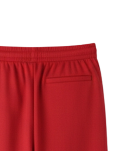 Pantalones Deportivos Anchos Rojos Brillantes para Mujer, Cintura Elástica con Cordón, Pantalones Casuales Holgados, Fabricante OEM, Suministro al por Mayor - Product Image 6