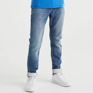 Jeans de Mezclilla a la Moda para Niños, Corte Ajustado, Ropa Juvenil Moderna, Venta al Por Mayor, Personalizable OEM - Product Image 2
