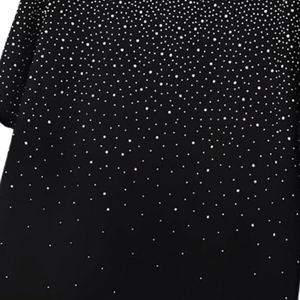 Latest Customized Logo <b>Rhinestone</b> Printed Men's T-shirts Wholesale Available in All Sizes Streetwear Classic Neck Design - Product Image 5