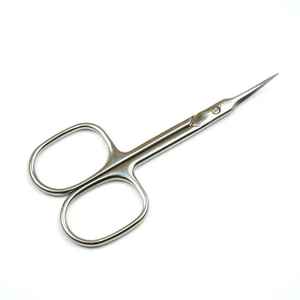 Nouveauté : Fournitures professionnelles pour ongles, ciseaux à ongles en acier inoxydable, pointe fine, ciseaux à cuticules avec logo personnalisé - Product Image 4