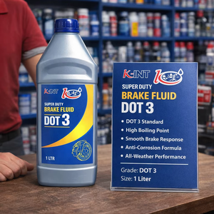 Líquido de Frenos y Químicos en Botella de Plástico de Calidad Estándar, Suministro a Granel, Hecho en India, Dot3, 1 Litro, para Frenos y Embragues, a Bajo Precio - Product Image 1