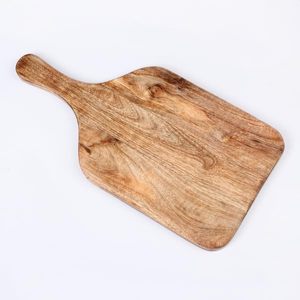 Planche à découper en bois d'acacia naturel, plateau de service pour la cuisine, légumes, fruits, fromage, pain, viande - Product Image 1