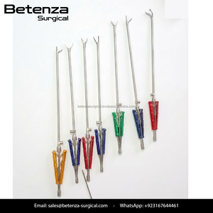 Wertheim Cullen Pedicle <b>Clamp</b> 21.5cm Right Angle Jaw German Stainless Steel Hemostatic Surgical Instrument for Urology Plastic - Product Image 4