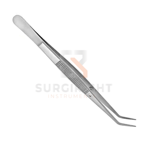 Pinzas Dentales de Acero Inoxidable de la Mejor Calidad, Puntas Anguladas, Acabado Mate, Instrumento Quirúrgico Manual OEM, Certificado CE - Product Image 2
