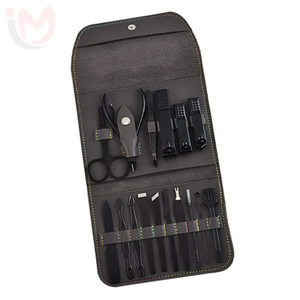16 Piece <b>Nail</b> Clipper Set Manicure Pedicure <b>Kit</b> Stainless Steel Professional Grooming Beauty Tools - Product Image 4