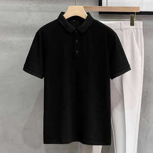 Camiseta Polo Sólida de Manga Corta, 100% Algodón Piqué, Alta Calidad, Precio Económico al por Mayor, Transpirable, Informal, con Logotipo Personalizado, Top de Moda Nuevo - Product Image 3
