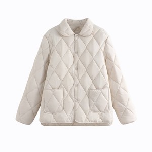 Camisa Retro Casual con Cuello Solapa, Acolchada y a Cuadros, con Botones, Cálida, Ideal para Usar en Capas o <span class=keywords><strong>Sola</strong></span> en Otoño e Invierno - Product Image 2