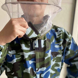 Traje de Apicultura Ventilado de 3 Capas de Polialgodón con Velo Redondo, Transpirable, para Apicultores - Product Image 5