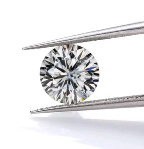 Diamantes Sueltos Cultivados en Laboratorio de 2.30-2.40 mm, Corte Brillante Redondo Muy Bueno, Piedras Sintéticas Sostenibles para Joyería Fina Personalizada - Product Image 1