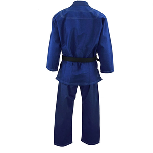 Kimono de Jiu-Jitsu Brésilien (BJJ) de Haute Qualité, Uniforme d'Arts Martiaux en Polyester/Coton 450g pour Adultes, Motif Vague de Perle - Product Image 5