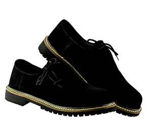 รองเท้าหนังแท้คุณภาพสูงสำหรับผู้ชาย ดีไซน์หรูหรา ปิดนิ้วเท้า แบบผูกเชือก ใส่สบายสำหรับกิจกรรมกลางแจ้ง คอลเลคชั่นฤดูใบไม้ร่วง เหมาะสำหรับใส่ทำงาน - Product Image 1