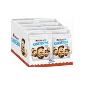 Kinderr Kinderini contient des émulsifiants, la lécithine de soja et le phosphatide d'ammonium pour une texture de biscuit lisse et constante. - Product Image 3