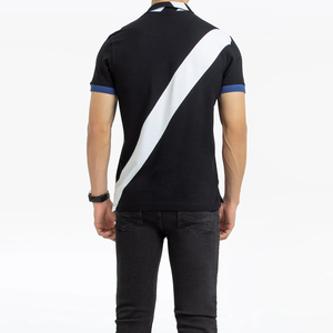 Camiseta Polo de Manga Corta para Hombre, 100% Algodón, Diseño Nuevo, Personalizada con Logotipo Bordado, Venta al Por Mayor - Product Image 2