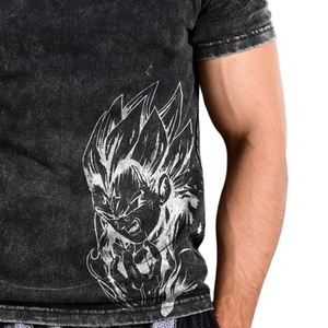 เสื้อยืดลายกราฟิกแขนสั้นคอกลมลายมังกรอนิเมะสไตล์สตรีทแวร์ลำลองวินเทจขายส่งเสื้อผ้าพิมพ์ลาย - Product Image 6