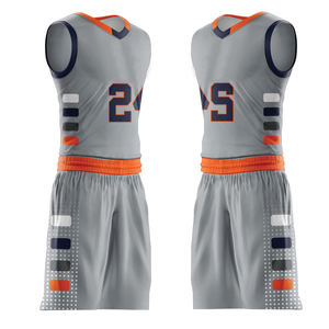 Ensemble d'uniformes de basketball personnalisés, maillot et short sublimés pour hommes, jeunes, écoles et équipes professionnelles - Product Image 6