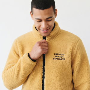 Veste en polaire sherpa pour homme, manteau d'hiver confortable et moelleux, veste en polaire sherpa pour femme, veste en polaire chaude décontractée pour l'extérieur - Product Image 5