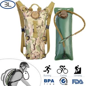 Mochila Táctica de Hidratación de 3L con Bolsa de Agua Ajustable - Product Image 1