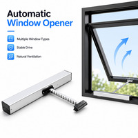Ouvre-fenêtre électrique commercial à batterie DC24V AC220V pour fenêtres à chaîne
