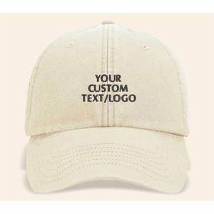 Gorra de Béisbol Personalizada con Bordado Impreso, Unisex, 6 Paneles, Visera Curva, Ajustable, de Algodón, Dos Tonos - Product Image 4